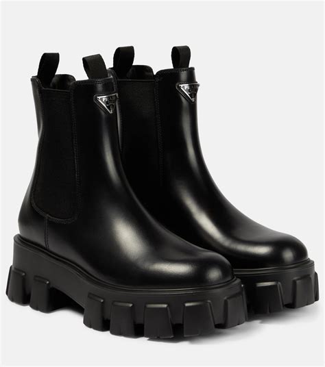 moonboots prada|prada chelsea monolith boots.